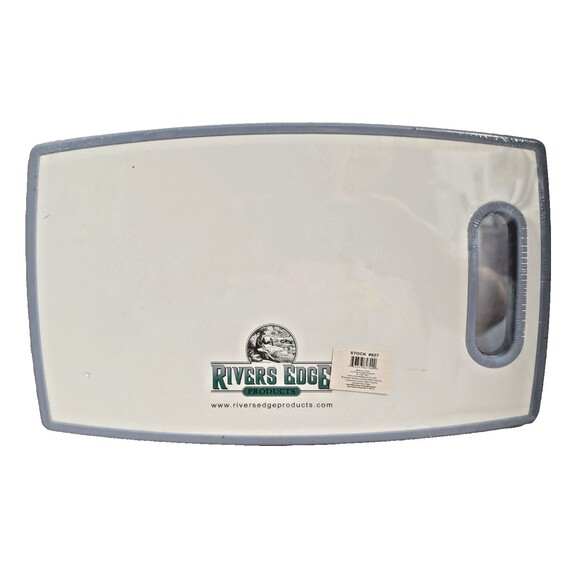 Rivers Edge Bear and Cubs Cutting Board Cabin Woods Antibacterial 9 x 14-in NEW - Picture 2 of 6